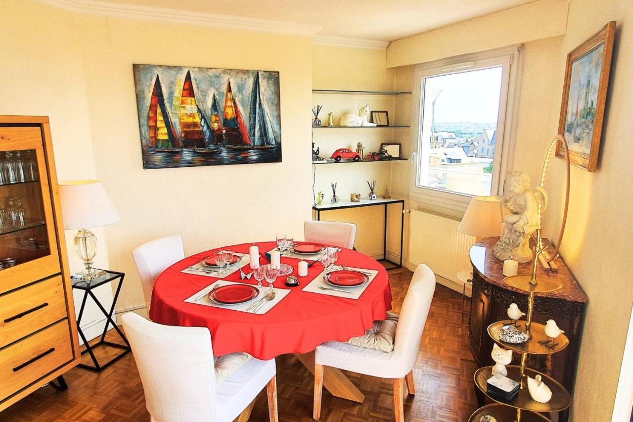 Bright Apt With Balcony Panoramic View แซ็งต์มาโล ภายนอก รูปภาพ